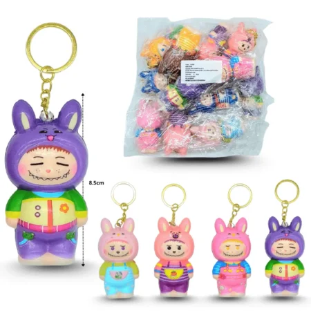L - 066 llavero squishy labubu C/12 K-96