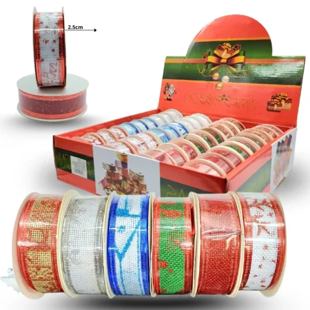 N - 038 liston para regalo en caja 2.7mts C/36 J3536