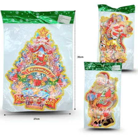 N - 063 cartón navideño 35cm C/10 Q-80