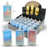 N - 078 vela led decorada navidad C/24 25Q-57