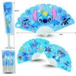O - 034 abanico decorado infantil Stitch C/12 25F-67