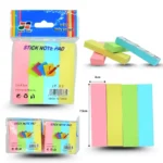 P - 215 notas adhesivas tiras de resalte 4 colores por bloque C/12 JT-SLICE o 1H-3