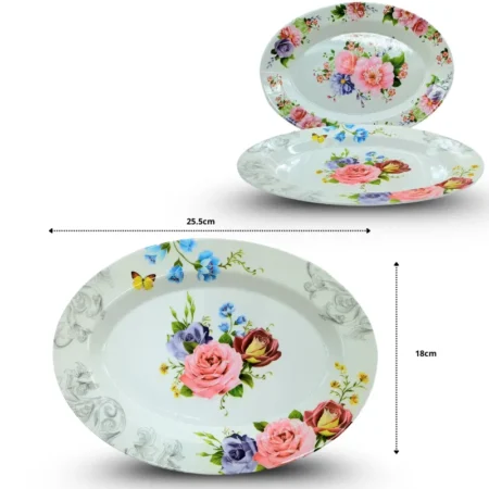 Q - 190 plato tampiqueño melamina 10" C/20 A0124
