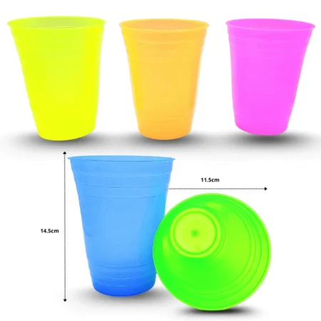 Q - 411 vaso 750ml clarificado líneas C/50 ALB MOR