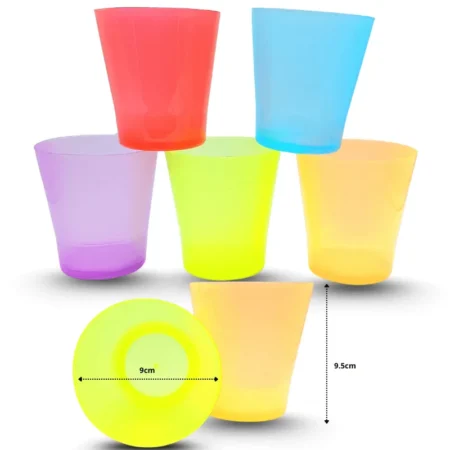 Q - 488 vaso chato clarificado 350ml C/50 ROB GRC