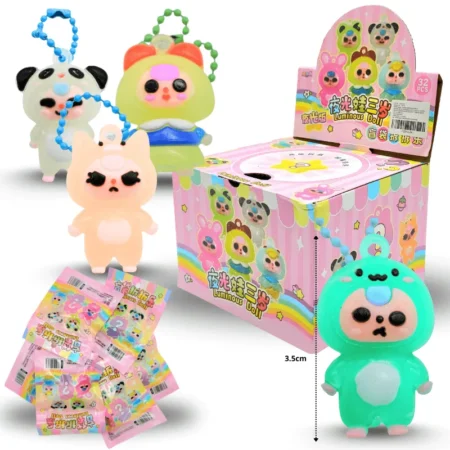 T - 014 juguete sorpresa bby three para colgar C/32 254U-24