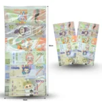T - 585 billete LABUBU set  2 pzas C/20 ZRLLO