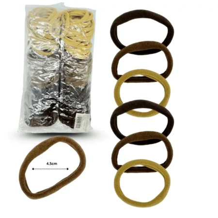 V - 023 liga licra 100 pzas colores tierra C/1 1A-5