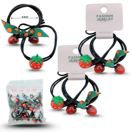 V - 059 coletero fresas y cerezas set 2 pzas C/12 254V-25
