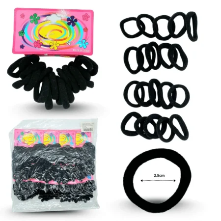 V - 771 liga licra mini set 20 pzas negra C/12 64-1A-6