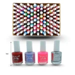 W - 118 esmalte colores surtidos charola C/112  ALB MOR