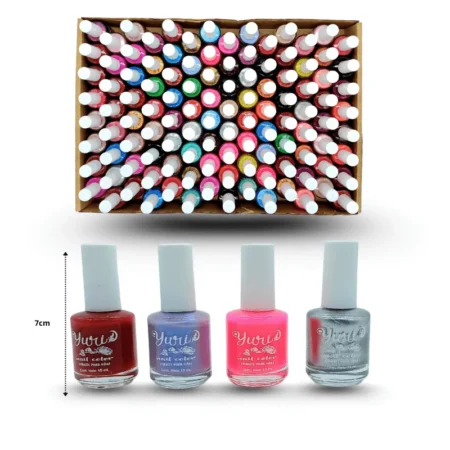 W - 118 esmalte colores surtidos charola C/112  ALB MOR
