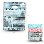 B - 011 bolsa decorada polipapel 30x40cm C/100 8F-7