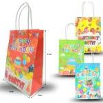B - 082 bolsa de regalo decorada Happy Birthday C/12 4H-13