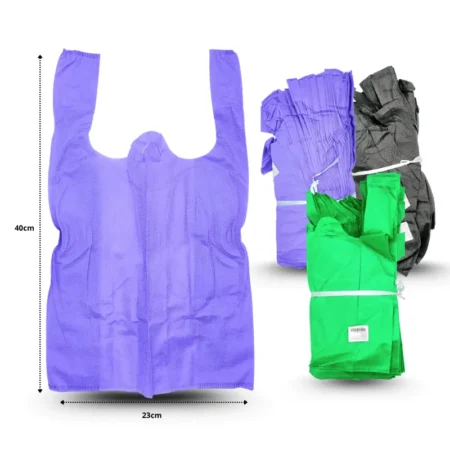 B - 096 bolsa tipo camiseta 23x40cm C/50 7F-14