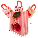 B - 309 bolsa plastificada cerezas C/12 25V-1