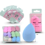 C - 313 esponja cosmetica bombon con caja C/12 4H-2