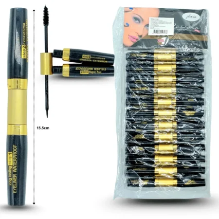 C - 011 delineador con rimel en tira tipo puro 2 en 1 C/24 Y1204