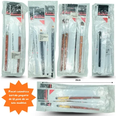 C - 315 pincel cosmético aplicador surtido oferta C/12 JRDNNA