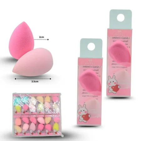 C - 566 esponja bombon mini set 2 pzas en caja C/12 P-63