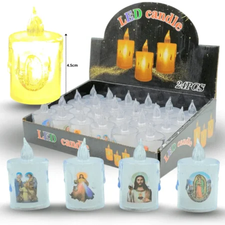 D - 027 vela led religiosa C/24 3H-1