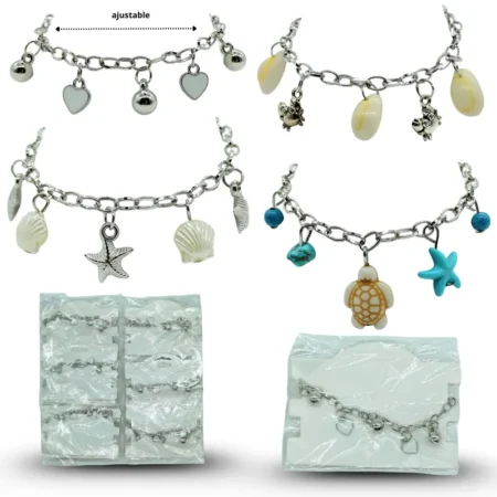 K - 003 pulsera cadena C/12 15A-20