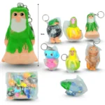 L - 016 llavero esponja brain rot C/12  58Z-29  o 25X-45