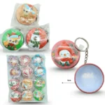 N - 103 llavero pastillero decorado navidad C/12 25P-68