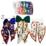 N - 223 moño satin navideño C/12 25J-17