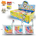 P - 003 goma borrador con sacapuntas en bolsita cierre a presión C/42 UD-1604-1