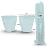 Q - 011 vaso plástico biselado 5.5cm C/24 E6725