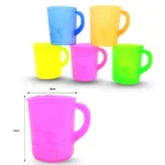 Q - 418 taza translucida cocodrilo C/60 ALB MOR