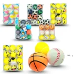 T - 018 pelota esponja diferentes modelos C/12 1H-2