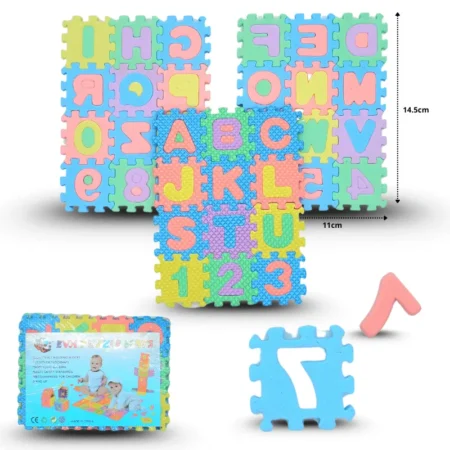 T - 180 rompecabezas fomy 10x13.5 set 3 pzas C/10 TG-2004B