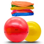 T - 639 pelota lisa colores 22cm C/12 C3233