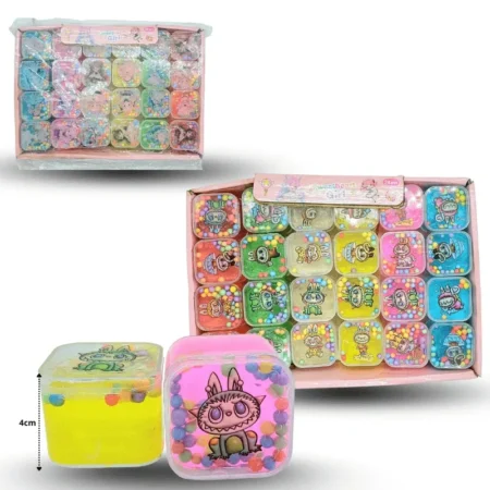 T - 648 slime en cajita decorado C/48 TG-23-4