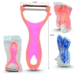 U - 614 pelapapas traslucido tipo resortera C/10 A4124