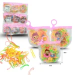 V - 031 liga latex bolsa decorada cierre a presion C/12 1A-2