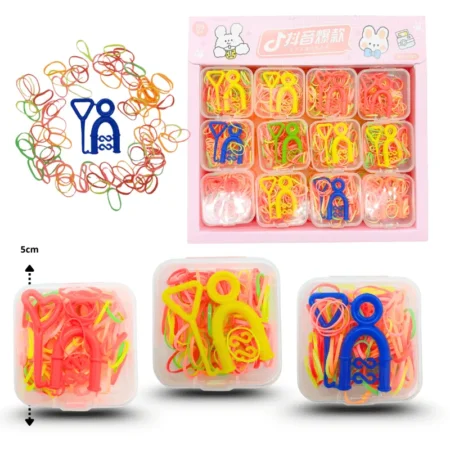 V - 482 set de ligas para pulseras C/24 T-27