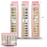 W - 018 uña decorada C/12 53K-27