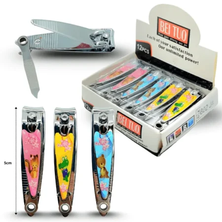 W - 020 cortauñas chico con decorado infantil C/12 4F-6