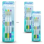 Z - 013 cepillo dental adulto set 3 pzas C/10 3F-3