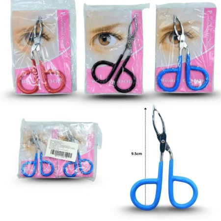 Z - 009 pinza saca ceja  mango plastificado C/12 10G-78