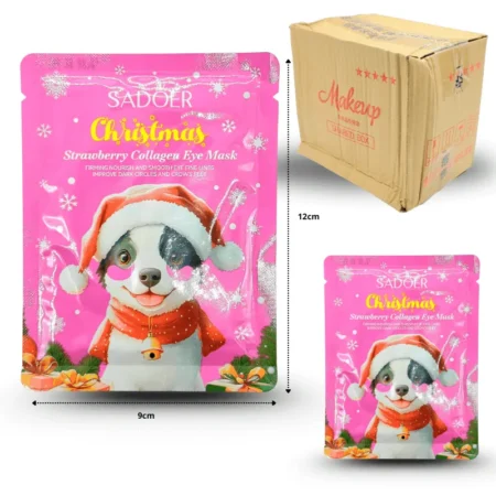 Z - 077 parche para ojos colageno fresa  C/120 FM-2043