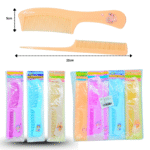 Z - 204 peine par colores decorado set 2 pzas C/12 7037