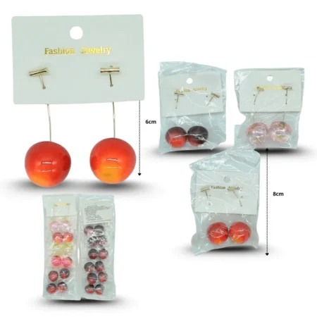 A - 010 arete cereza colgante C/12 25D-119