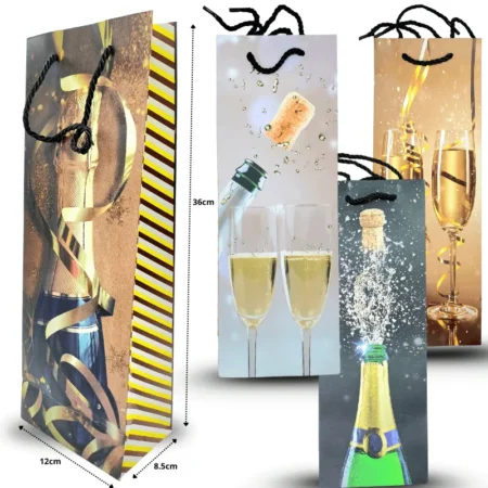 B - 023 bolsa de regalo ideal para botella C/12 3A-39