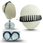 E - 004 diadema negra dentada brillosa C/12 64