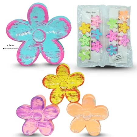 F - 003 pinza flor 4.5cm C/12 25U-118