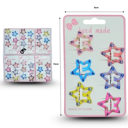 J - 040 cuca estrella set 6 pzas C/12 25K-10